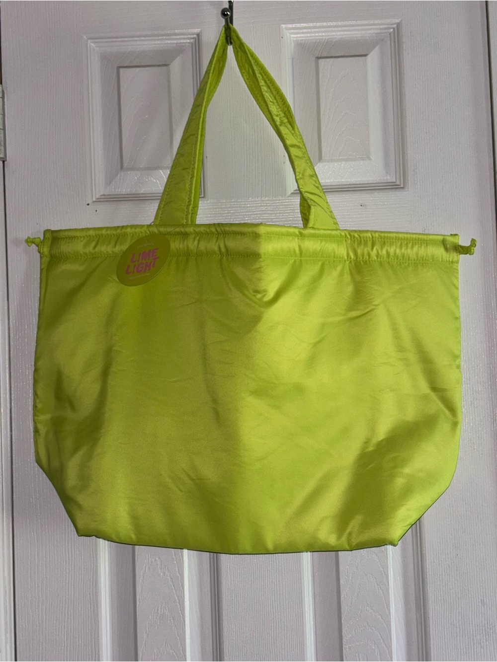 Limelight Neon Lime Tote Bag